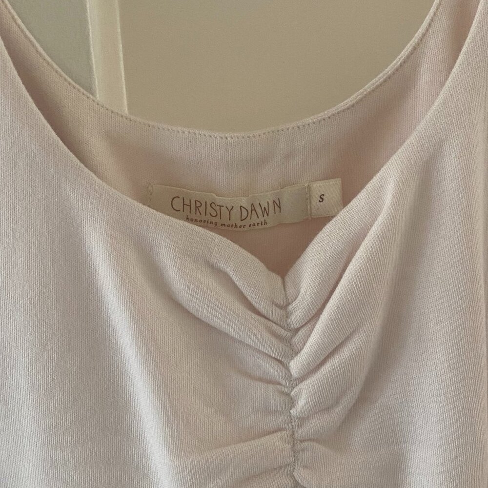 Christy Dawn dress, The Monica Dress, light pink, size small